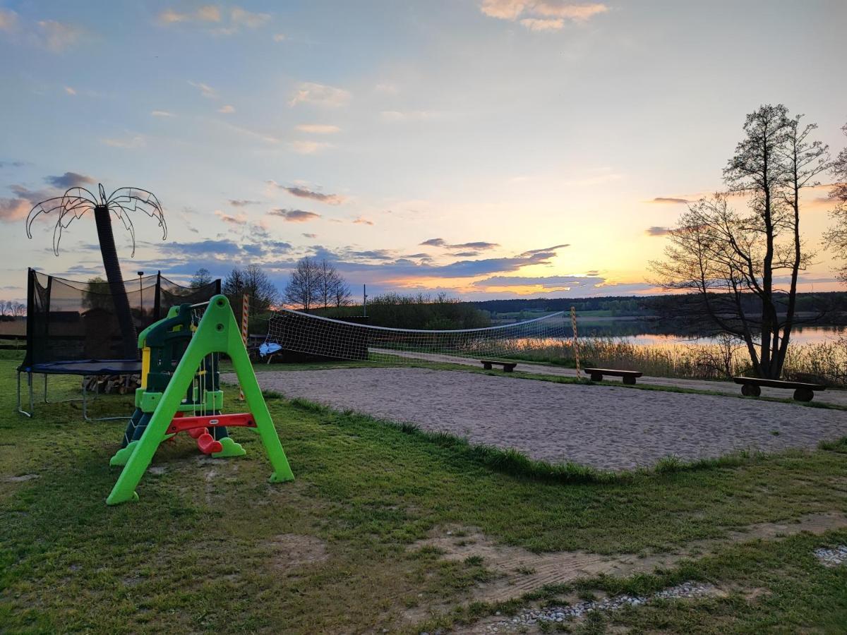 Siedlisko Nad Jeziorem Skarlinskim 5b, Mazury, Jezioro, Domek, Bania *