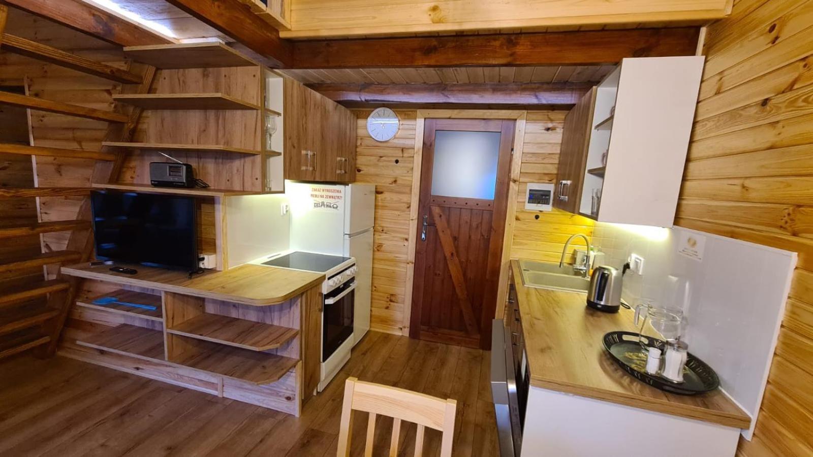 Siedlisko Nad Jeziorem Skarlinskim 5b, Mazury, Jezioro, Domek, Bania Ferienhaus